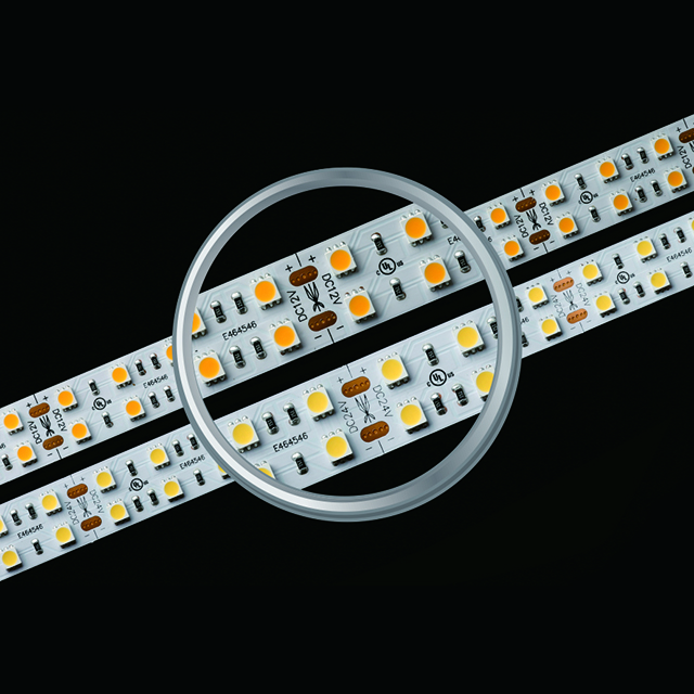 SMD5050 120LEDs 28.8W 두 배 줄은 지구 빛을 지도했습니다