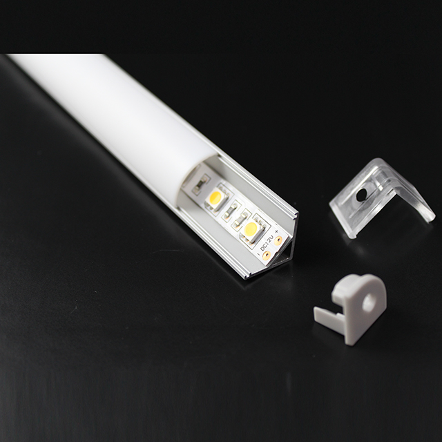 W16mm*H16mm (안 폭 10mm) LED 알루미늄 단면도 삼각형 모양